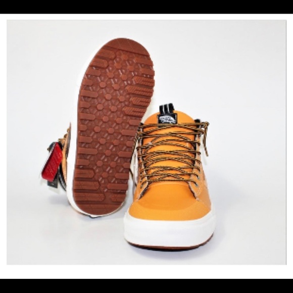 🆕Vans Unisex SK8-Hi MTE 2.0 DX Apricot/Black All Weather Shoes size 9 - Picture 4 of 4